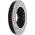 Centric 128.62057CL Disc Brake Rotor Sportstop Cryo Sport Drilled Rotor, Left