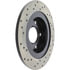 Centric 128.62064CL Disc Brake Rotor Sportstop Cryo Sport Drilled Rotor, Left