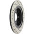 Centric 128.62064CR Disc Brake Rotor Sportstop Cryo Sport Drilled Rotor, Right