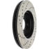 Centric 128.62095CL Disc Brake Rotor Sportstop Cryo Sport Drilled Rotor, Left
