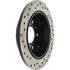 128.62097CL by CENTRIC - Sportstop Cryo Sport Drilled Rotor, Left