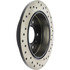 128.62097R by CENTRIC - Cross Drilled Rotor