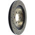 128.63037L by CENTRIC - Cross Drilled Rotor