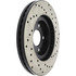 128.63053R by CENTRIC - Cross Drilled Rotor