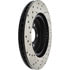 Centric 128.63061CL Disc Brake Rotor Sportstop Cryo Sport Drilled Rotor, Left