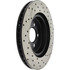 128.63061R by CENTRIC - Cross Drilled Rotor