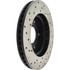 Centric 128.63068CL Disc Brake Rotor Sportstop Cryo Sport Drilled Rotor, Left