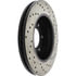 Centric 128.65100CR Disc Brake Rotor Sportstop Cryo Sport Drilled Rotor, Right