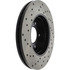 128.65107L by CENTRIC - Cross Drilled Rotor