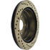 Centric 128.66039CR Disc Brake Rotor Sportstop Cryo Sport Drilled Rotor, Right