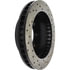 128.66042CR by CENTRIC - Sportstop Cryo Sport Drilled Rotor, Right
