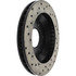 128.66051L by CENTRIC - Cross Drilled Rotor