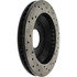 128.66051R by CENTRIC - Cross Drilled Rotor