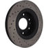 Centric 128.66063R Disc Brake Rotor Cross Drilled Rotor