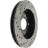 128.67039L by CENTRIC - Cross Drilled Rotor