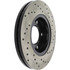 128.67049R by CENTRIC - Cross Drilled Rotor