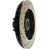 Centric 128.80003CL Disc Brake Rotor and Hub Assembly Sportstop Cryo Sport Drilled Rotor, Left