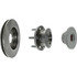121.65129 by CENTRIC - C-Tek Standard Disc Brake Rotor - 12.99 in. Outside Diameter