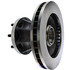 121.66037 by CENTRIC - C-Tek Standard Disc Brake Rotor - 12.49 in. Outside Diameter