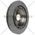 126.62163 by CENTRIC - Centric Premium OE Style Slotted Brake Rotor