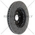 126.62166 by CENTRIC - Centric Premium OE Style Slotted Brake Rotor
