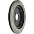 Centric 126.65137CSL Disc Brake Rotor Cryo Sport Slotted Rotor, Left