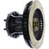 Centric 126.66023SL Disc Brake Rotor and Hub Assembly StopTech Sport Slotted