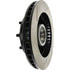 Centric 126.66027CSL Disc Brake Rotor and Hub Assembly Cryo Sport Slotted Rotor, Left