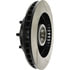 Centric 126.66027CSR Disc Brake Rotor and Hub Assembly Cryo Sport Slotted Rotor, Right