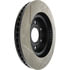 Centric 126.66069CSL Disc Brake Rotor Cryo Sport Slotted Rotor, Left