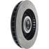 Centric 126.67028CSL Disc Brake Rotor and Hub Assembly Cryo Sport Slotted Rotor, Left