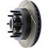 Centric 126.67040SR Disc Brake Rotor and Hub Assembly StopTech Sport Slotted