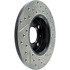 127.04001R by CENTRIC - Slotted Drilled Rotor