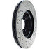 127.04002R by CENTRIC - Slotted Drilled Rotor