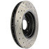 127.20015R by CENTRIC - Slotted Drilled Rotor