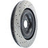 127.20031L by CENTRIC - Slotted Drilled Rotor