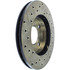 127.33012L by CENTRIC - Slotted Drilled Rotor