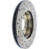 Centric 127.33018R Disc Brake Rotor StopTech Sport Slotted & Drilled Rotor
