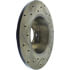 Centric 127.33020L Disc Brake Rotor Slotted Drilled Rotor