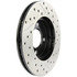 127.33023R by CENTRIC - Slotted Drilled Rotor