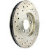 127.33034L by CENTRIC - Slotted Drilled Rotor