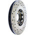 127.33028R by CENTRIC - Slotted Drilled Rotor