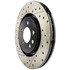 127.33034R by CENTRIC - Slotted Drilled Rotor