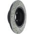 Centric 127.33038CR Disc Brake Rotor Sportstop Cryo Drilled & Slotted Rotor, Right