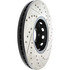 Centric 127.33039CR Disc Brake Rotor Sportstop Cryo Drilled & Slotted Rotor, Right