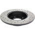 127.33047L by CENTRIC - Slotted Drilled Rotor