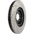 127.33062R by CENTRIC - Slotted Drilled Rotor