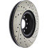 127.33060R by CENTRIC - Slotted Drilled Rotor