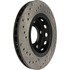 127.33067L by CENTRIC - Slotted Drilled Rotor