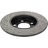 Centric 127.33068L Disc Brake Rotor Slotted Drilled Rotor
